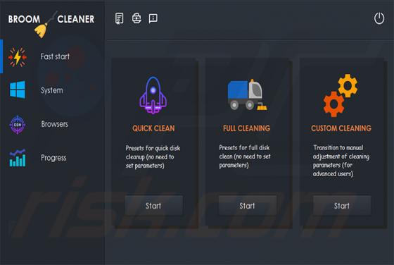 Broom Cleaner Unwanted Application
