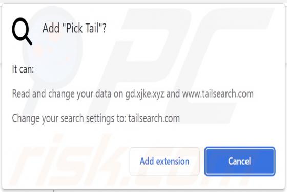 Pick Tail Browser Hijacker