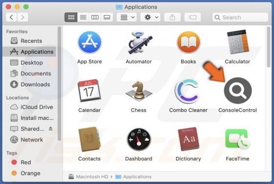 ConsoleControl Adware (Mac)