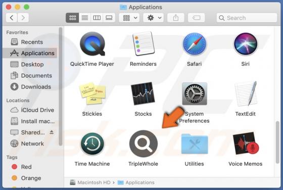 TripleWhole Adware (Mac)