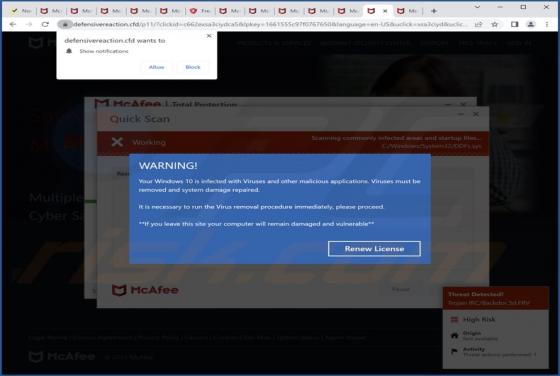 Defensivereaction.cfd Ads