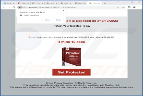 Pcprotect.name Ads