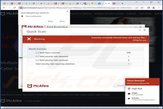Remindexpert.xyz Ads