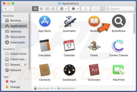 BytesShow Adware (Mac)