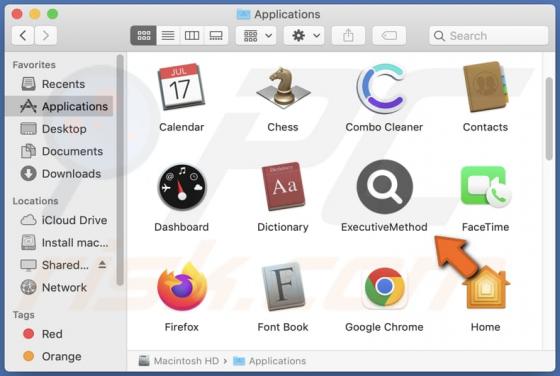 ExecutiveMethod Adware (Mac)