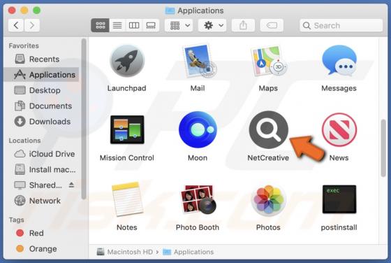 NetCreative Adware (Mac)
