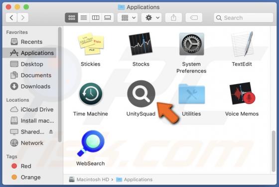 UnitySquad Adware (Mac)