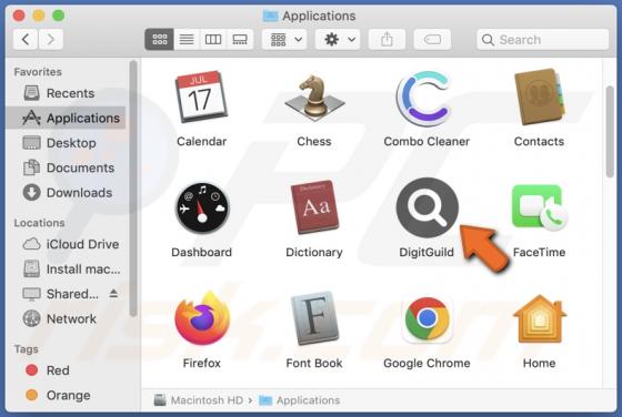 DigitGuild Adware (Mac)