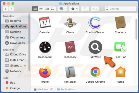 EditWave Adware (Mac)