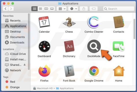 DockMode Adware (Mac)