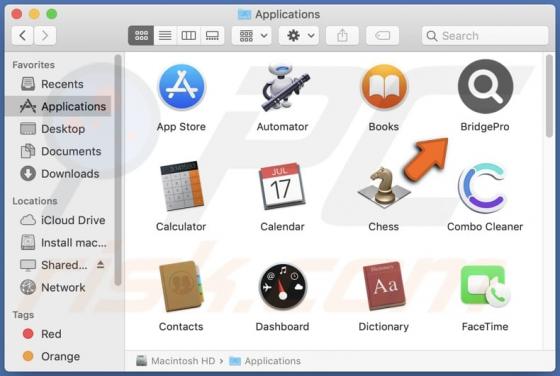 BridgePro Adware (Mac)
