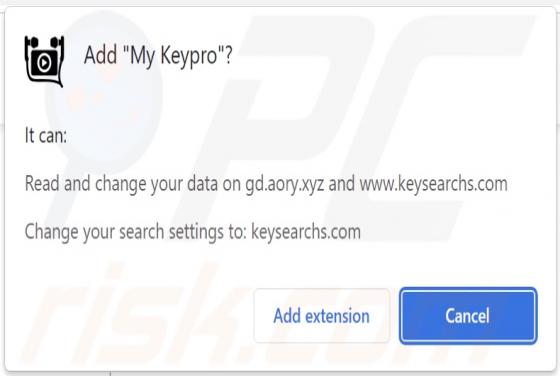 My Keypro Browser Hijacker