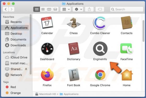 EngineInfo Adware (Mac)