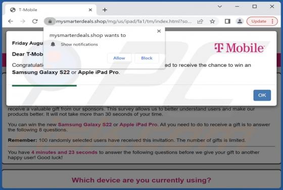 Mysmarterdeals.shop Ads