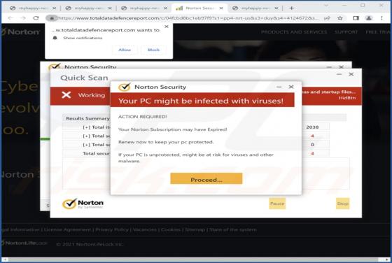 Totaldatadefencereport.com Ads