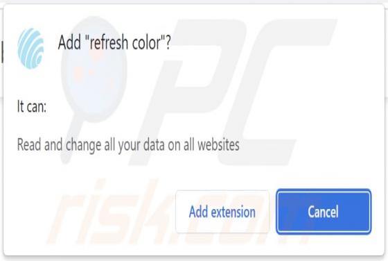 Refresh Color Adware