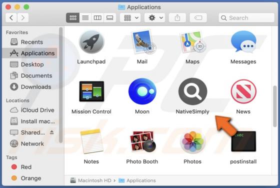 NativeSimply Adware (Mac)
