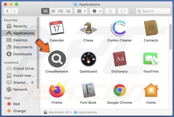 CreedNetwork Adware (Mac)