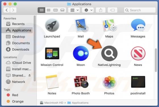 NativeLightning Adware (Mac)