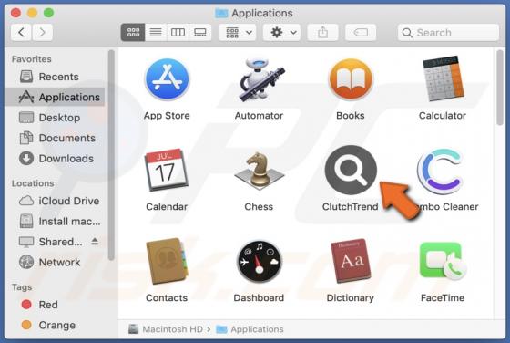 ClutchTrend Adware (Mac)