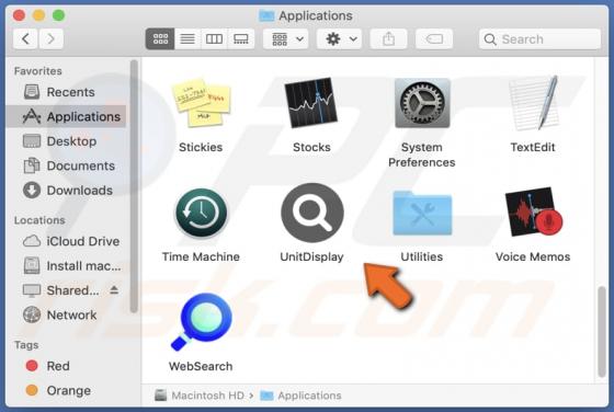 UnitDisplay Adware (Mac)