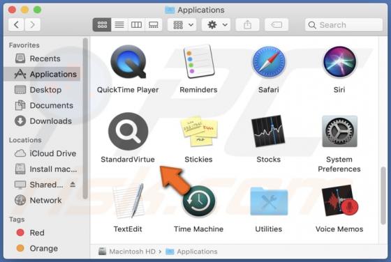 StandardVirtue Adware (Mac)