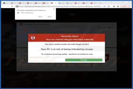 Stronger-protection.com Ads