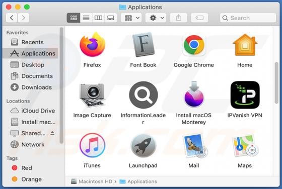 InformationLeader Adware (Mac)