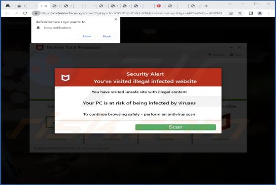 Defenderfocus.xyz Ads