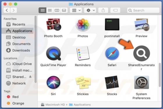 SharedEnumerator Adware (Mac)