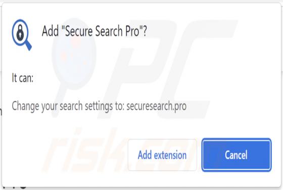 Secure Search Pro Browser Hijacker