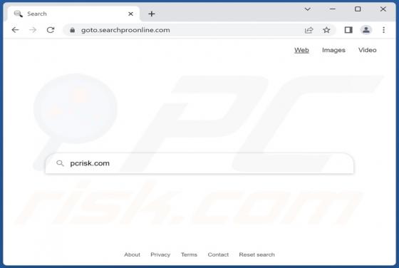 Searchproonline.com Browser Hijacker