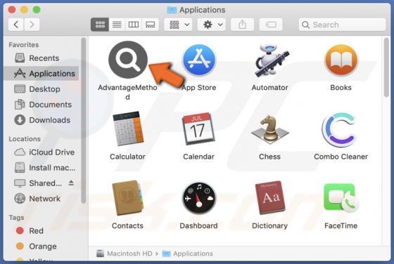 AdvantageMethod Adware (Mac)