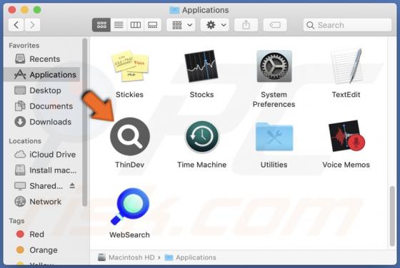 ThinDev Adware (Mac)