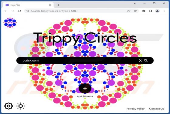 Trippy Circles Browser Hijacker