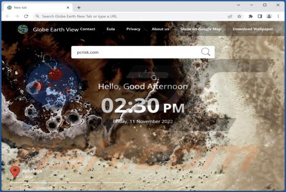 Globe Earth Browser Hijacker