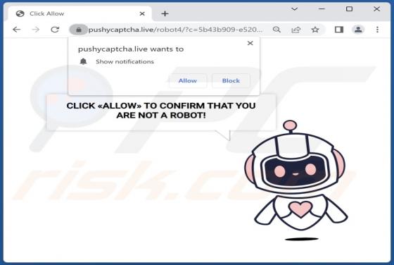 Pushycaptcha.live Ads