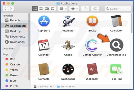 ConnectedField Adware (Mac)