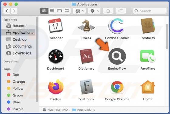EngineFlow Adware (Mac)