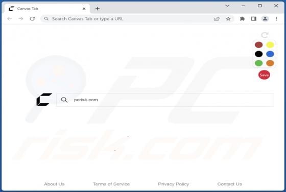 Canvas Tab Browser Hijacker