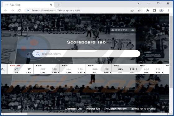 Scoreboard Tab Browser Hijacker