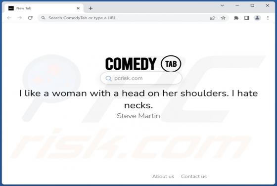 ComedyTab Browser Hijacker