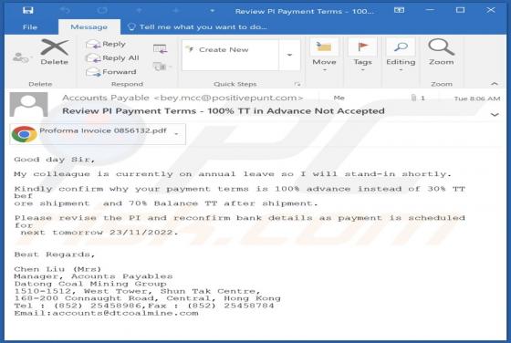 Annual Leave Email Virus