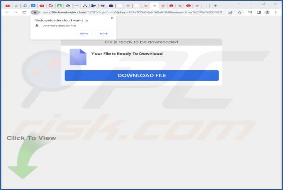 Filedownloader.cloud Ads