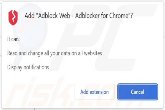 Adblock Web Adware