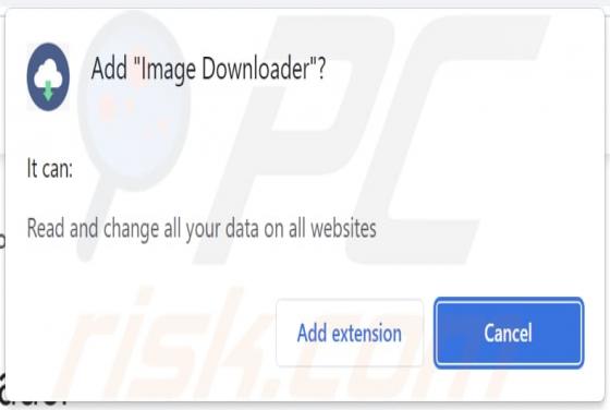 Image Downloader Adware