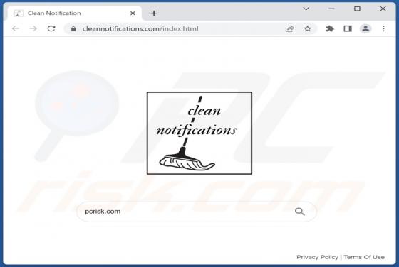 Clean Notifications Browser Hijacker
