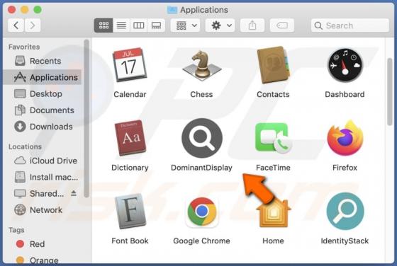 DominantDisplay Adware (Mac)