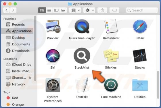 StackMist Adware (Mac)