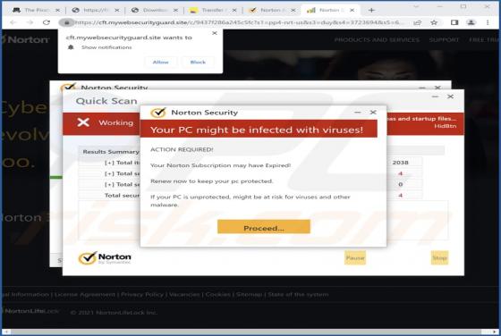 Mywebsecurityguard.site Ads